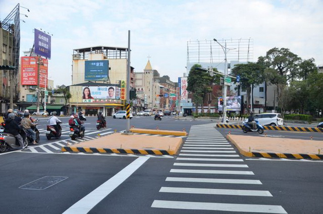 台南市政府持續推動人本交通 提升行人友善環境