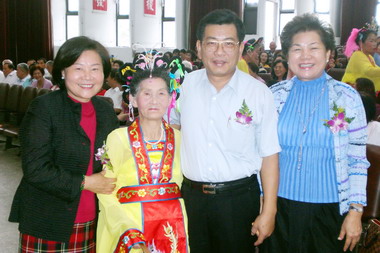 南投縣老人婦女大學畢業典禮(圖)