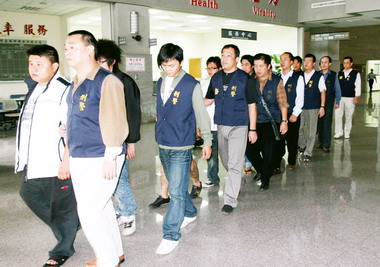 搗破藉民俗技藝吸收學生暴力討債竹聯組織(圖)