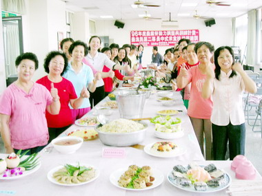 第二專長中式米食技檢班結訓暨成果展示(圖)