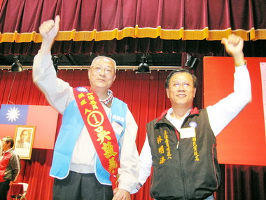 立委抽籤南投場順利(圖)