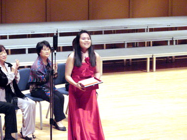 鋼琴協奏曲大賽由陳孜怡奪冠(圖)