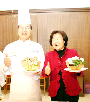 行銷南投優質食材 發表養生餐(圖)