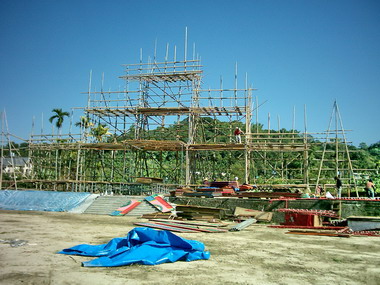 集集鎮龍泉宮作醮(圖)