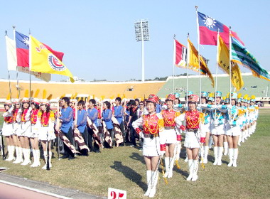 樂儀旗舞協會舉辦樂儀旗舞觀摩表演大會(圖)