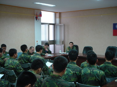 後備九０七旅辦理新任心輔士調適教育(圖)