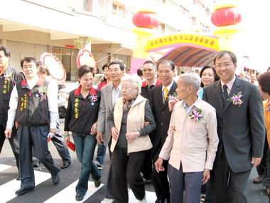 中山路通車典禮林仲毅：增進經濟效益(圖)