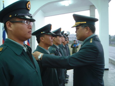 後備907旅97年元旦慶祝大會暨晉陞授階典禮(圖)