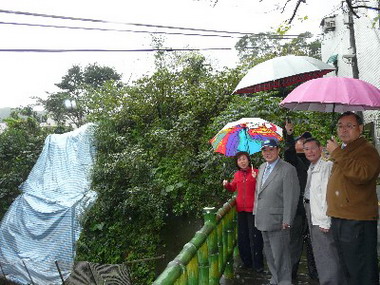 山坡地去年因雨崩塌 至今仍未修復(圖)