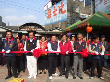 頭份尖山米粉街風貌營造第一期工程完工(圖)