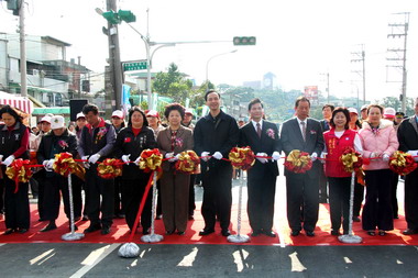 桃73號（中興路）道路拓寬工程今竣工通車(圖)