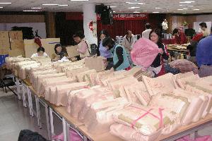 投票所105萬張選票上午運抵花蓮選委會(圖)