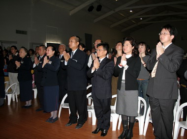 慈濟鳳山分會社區歲末祝福(圖)
