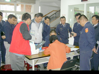 集集警分局舉辦員警減重計畫(圖)