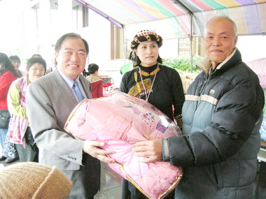 基隆舉辦原住民大溫暖活動(圖)