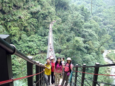 竹山梯子吊橋2月開放(圖)