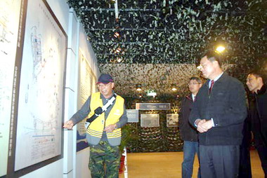 金城民防坑道今天正式開放(圖)