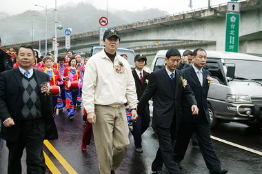 坪林國中路保坪橋今日舉行通車典禮(圖)
