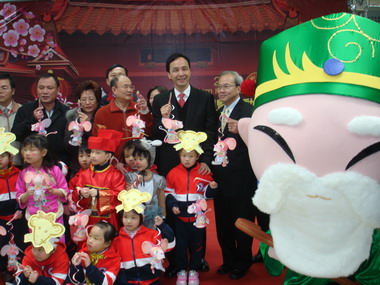 桃園好神、幸福慶元宵(圖)