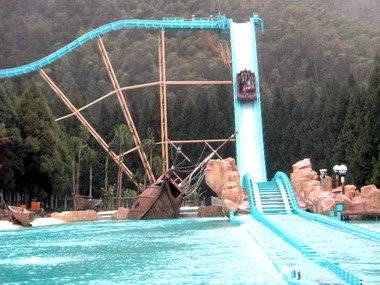 主題樂園推出探險新設施邀民眾試膽量(圖)