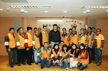 丹頂鶴巡護隊成立 周錫瑋:民眾遠觀勿干擾(圖)