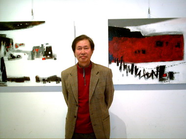 張韻明水墨油畫個展(圖)