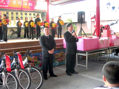 水里義民爺廟舉辦彩繪燈籠畫元宵活動(圖)