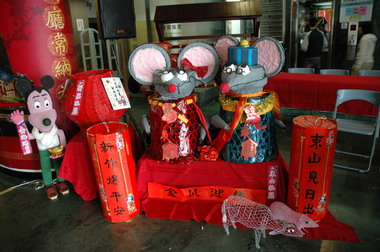 新竹市社區花燈文化局展出(圖)