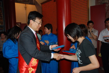 97年度彰化縣考生祈福活動(圖)