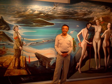 台中現代畫廊展出黃海雲個展(圖)