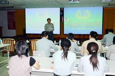 台南後備指揮部辦理通訊資檢觀摩(圖)