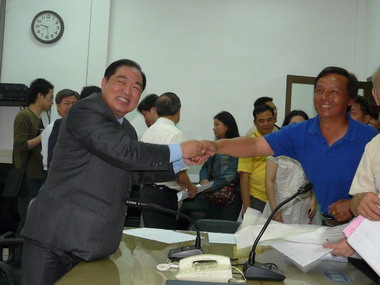 基隆市長對華興國小校舍改建 深表樂觀(圖)