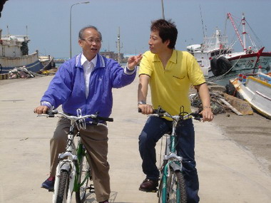 日本電視台旅遊節目新竹市拍攝海岸風景(圖)