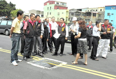 彰新路段設計不當遭民眾抗議(圖)