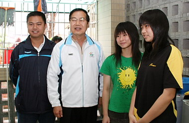 97全中運縣市與會首長稱讚南投縣(圖)