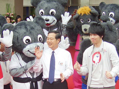 97年全中運舉辦主題意象揭幕(圖)