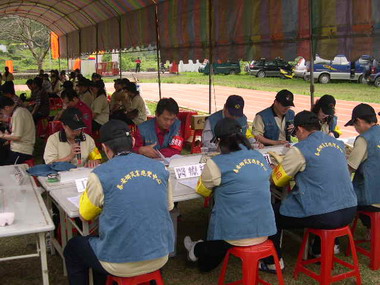 泰安鄉土石流演練(圖)