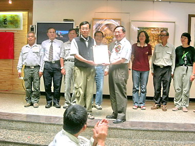 玉管處舉辦足跡水彩展開幕活動(圖)