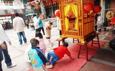 柴寮媽祖會恭迎斗六媽前往台北會香遶境(圖)