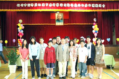 庫布第諾市交換學生今結束參訪活動(圖)