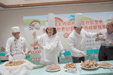 萬人吃肉粽雲林寫歷史(圖)