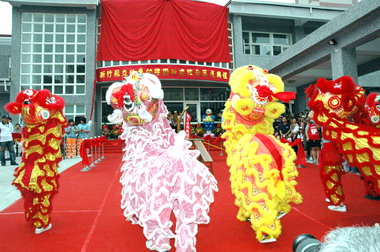 竹東幼稚園舉辦新建校舍落成剪綵典禮(圖)