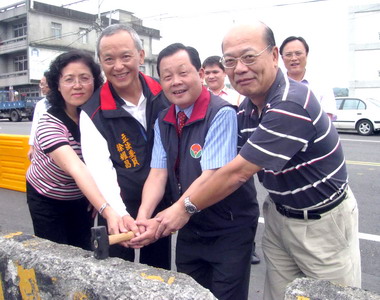 台13線頭屋段岡見橋拓寬動土將帶動觀光(圖)