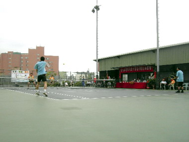 和美警分局舉辦網球比賽活動(圖)