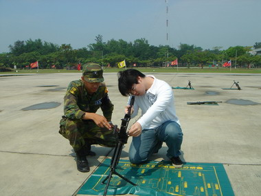 後備九０七旅辦理教召  應召員重溫戰技(圖)