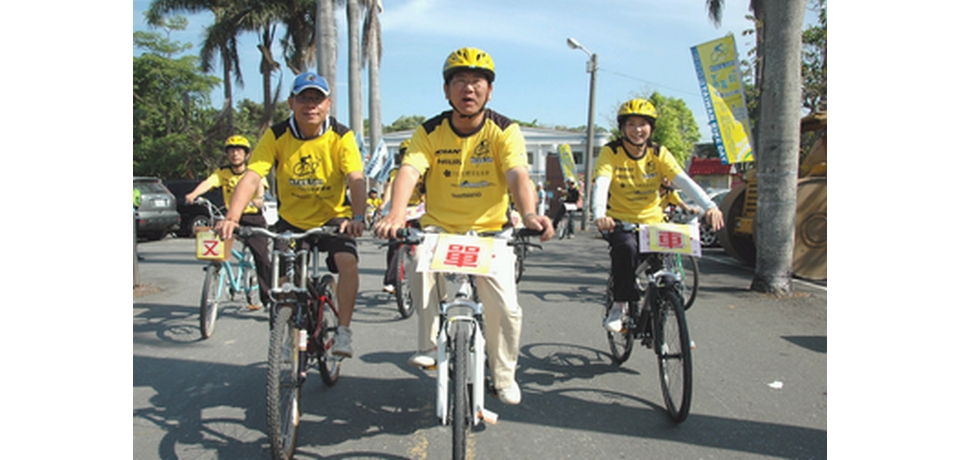 嘉義縣大林自行車道健康快意「騎」(圖)
