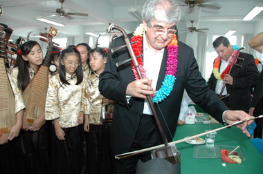 瓜地馬拉副總統23日參訪新港文昌國小(圖)