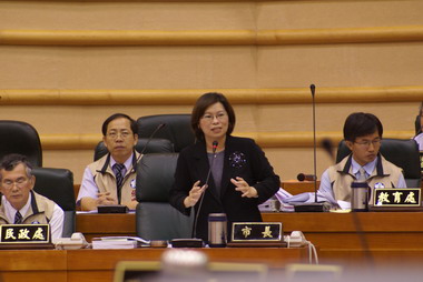 全力配合中央政策 爭取預算 建設嘉義市(圖)