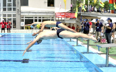 苗栗救生訓練中心啟用舉辦首次救生比賽(圖)