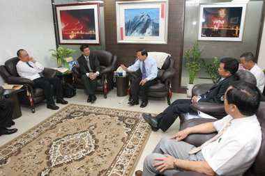 麗星郵輪代表拜會台南市長(圖)